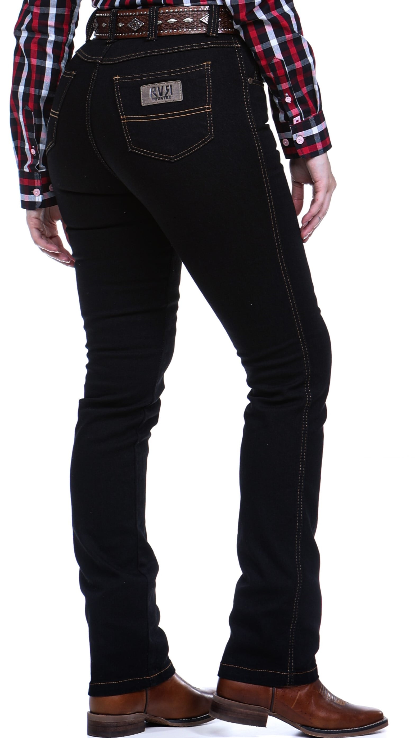 CALÇA JEANS FEMININA COUNTRY REF5155 - Black