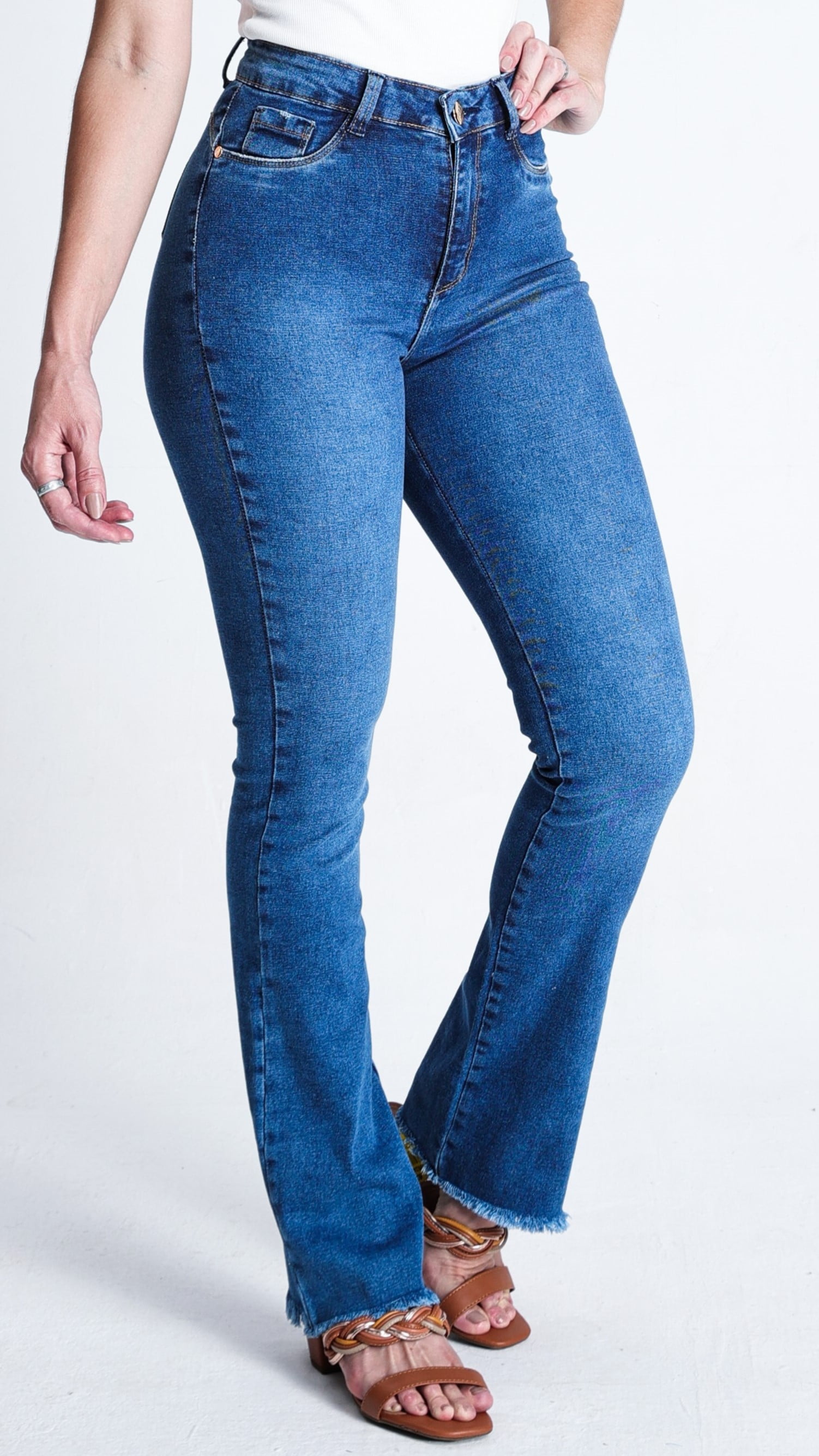 CALÇA JEANS FEMININA FLARE REF5230