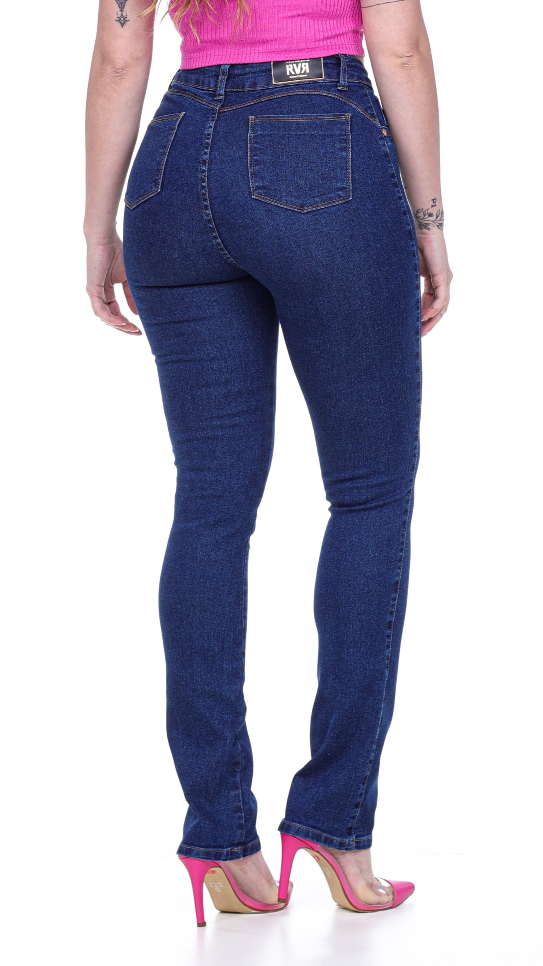 CALÇA JEANS FEMININA TRADICIONAL REF5206