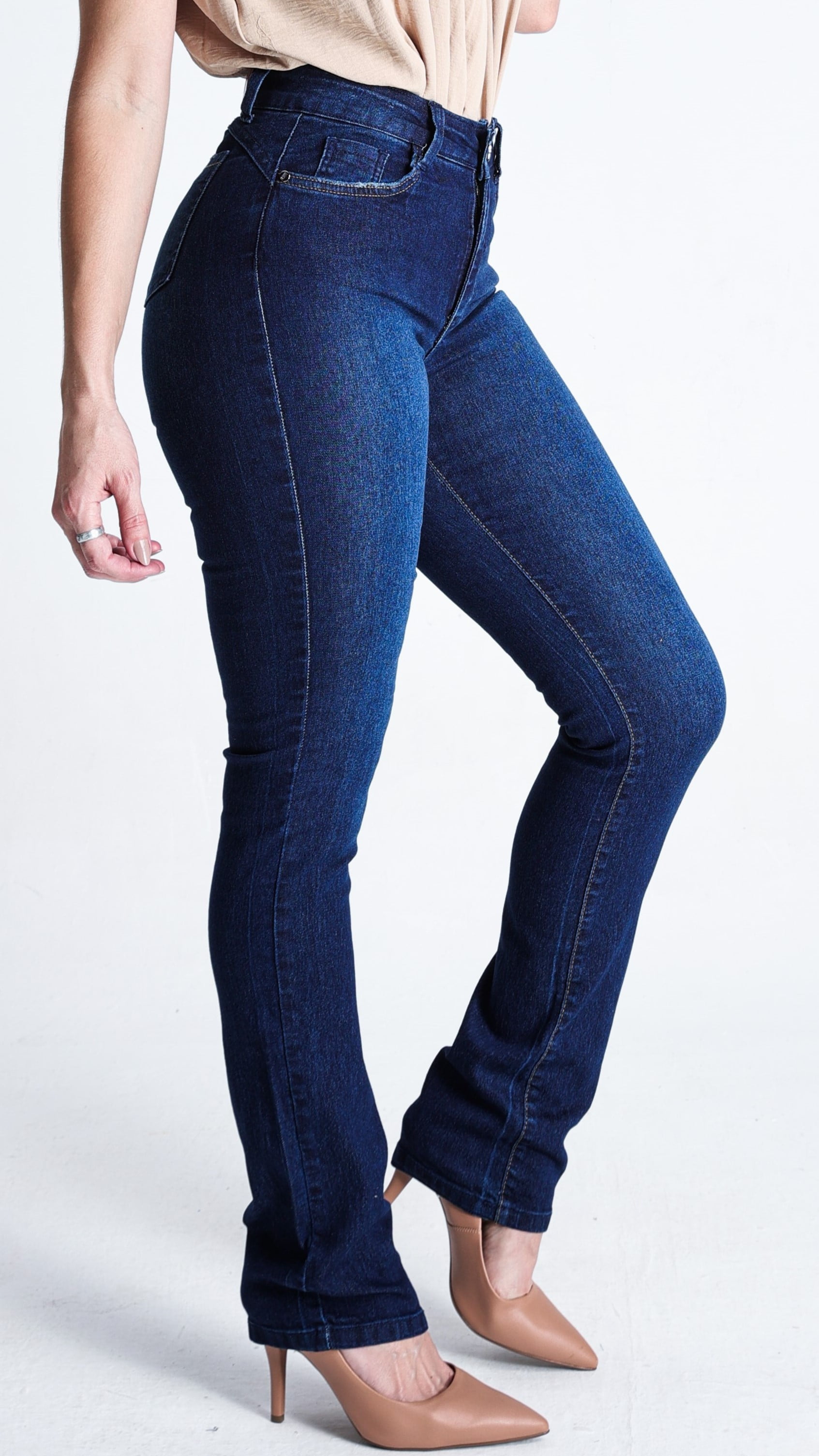 CALÇA JEANS FEMININA TRADICIONAL REF5225