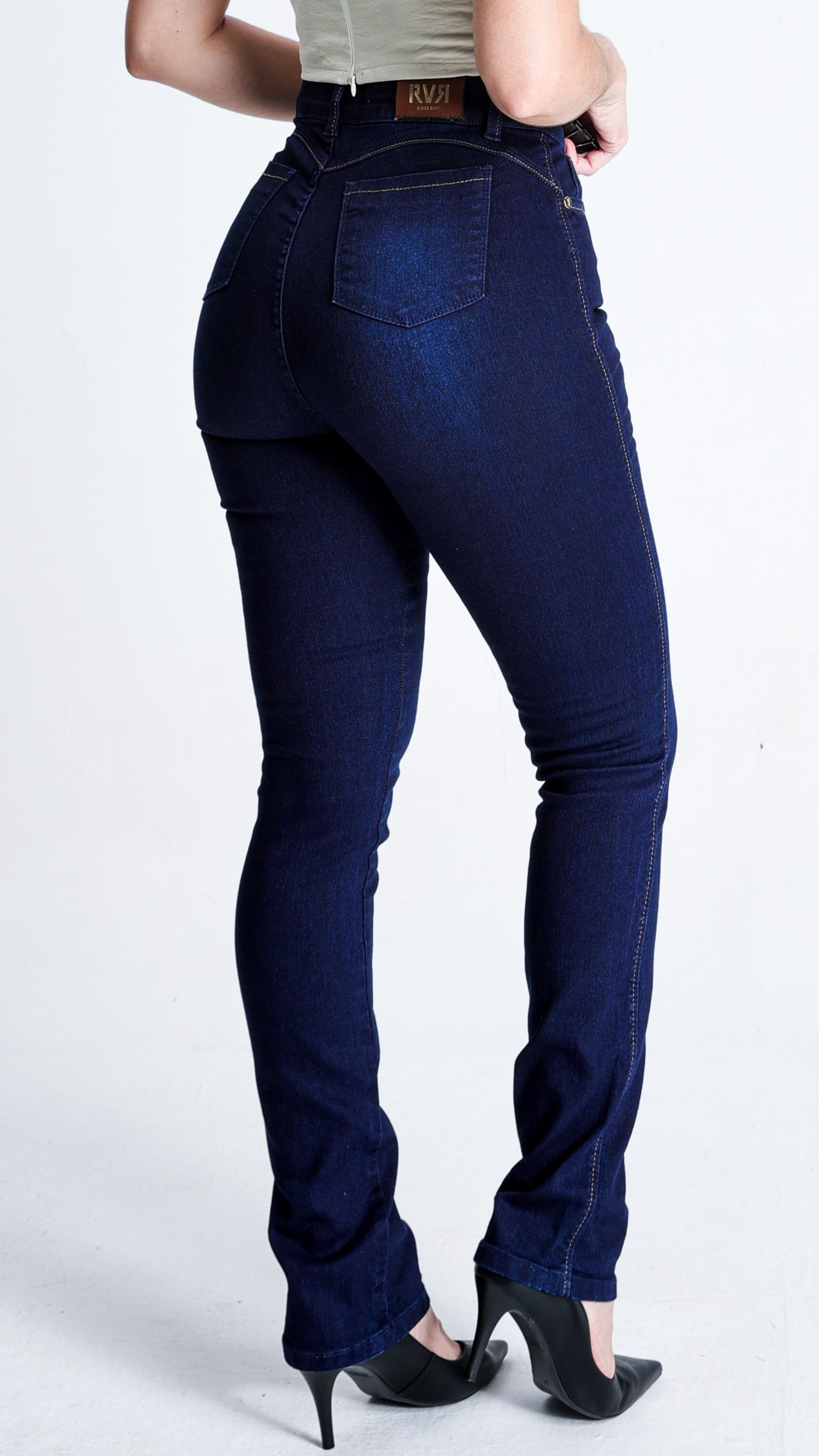 CALÇA JEANS FEMININA TRADICIONAL REF5228