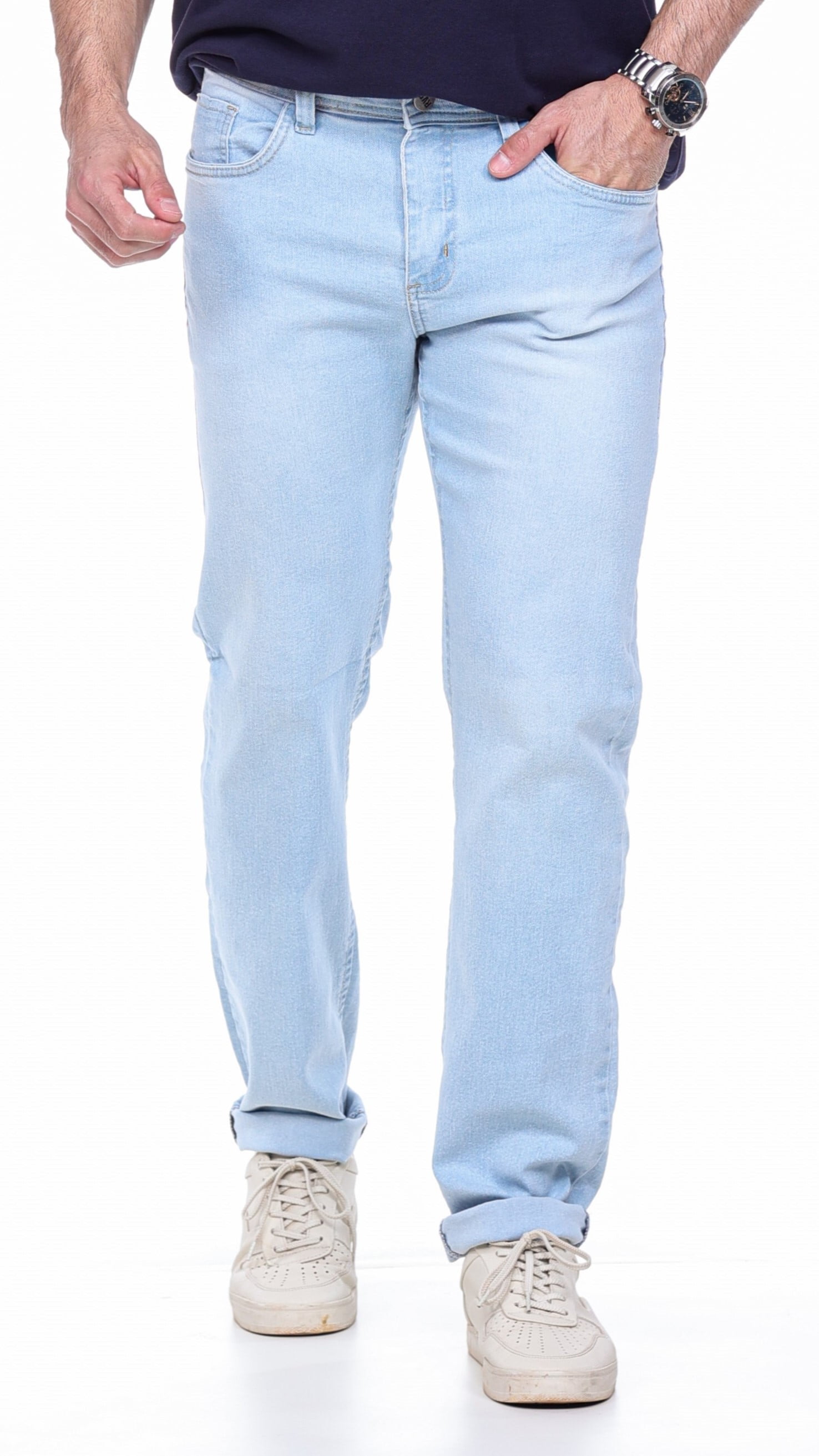 CALÇA JEANS MASCULINA TRADICIONAL REF1091