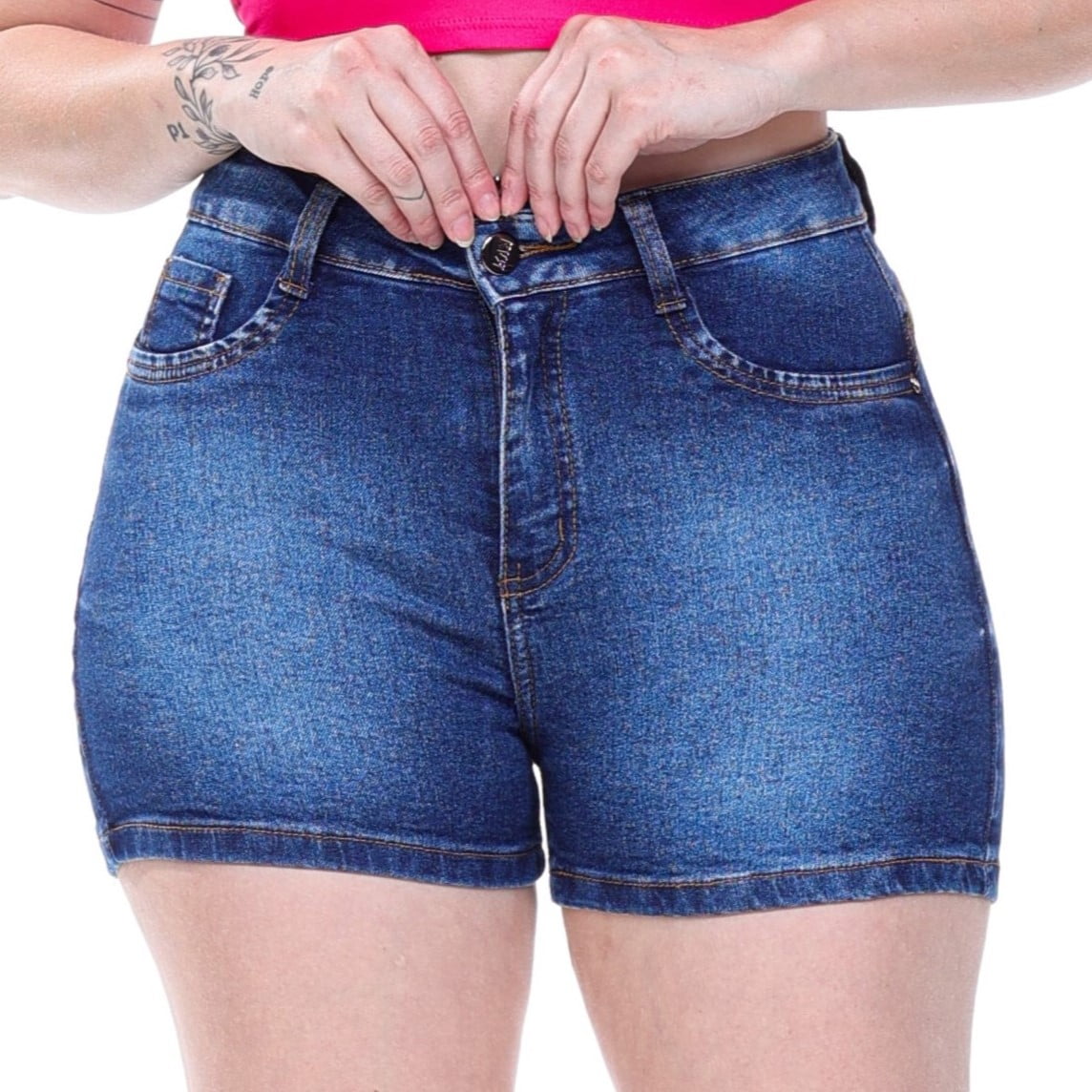 SHORTS JEANS FEMININO REF7026