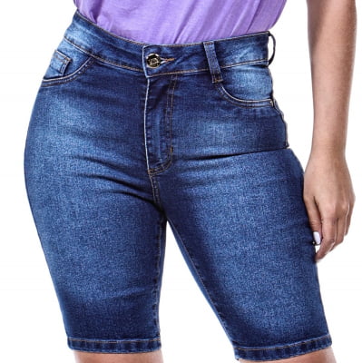 BERMUDA JEANS FEMININA REF8010