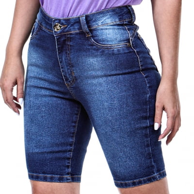 BERMUDA JEANS FEMININA REF8010