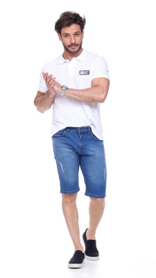 BERMUDA JEANS MASCULINA REF2040