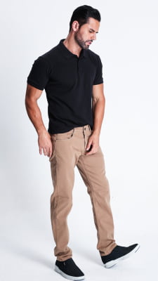 CALÇA COLOR MASCULINA SKINNY REF1120