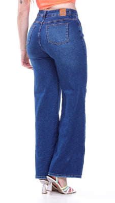 CALÇA JEANS FEMININA WIDE LEG REF5223