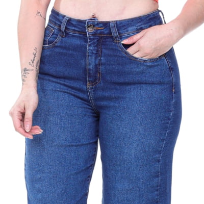 CALÇA JEANS FEMININA WIDE LEG REF5223