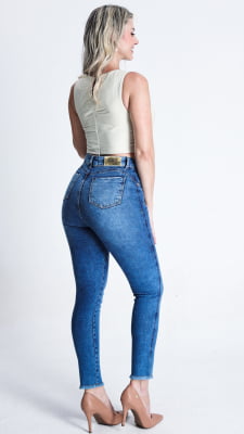 CALÇA JEANS FEMININA CIGARRETE REF5238