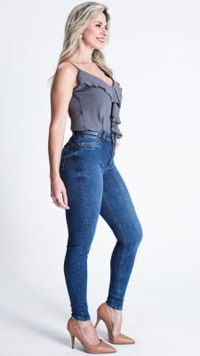 CALÇA JEANS FEMININA CIGARRETE REF5239