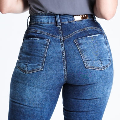 CALÇA JEANS FEMININA CIGARRETE REF5239