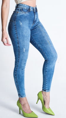 CALÇA JEANS FEMININA CIGARRETE REF5242