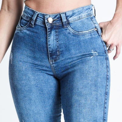 CALÇA JEANS FEMININA CIGARRETE REF5242