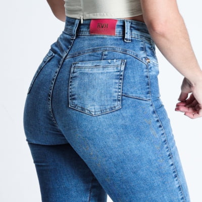 CALÇA JEANS FEMININA CIGARRETE REF5242