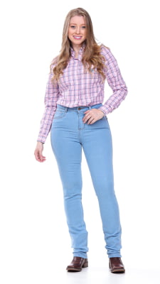 CALÇA JEANS FEMININA COUNTRY REF5155 - Destroyed