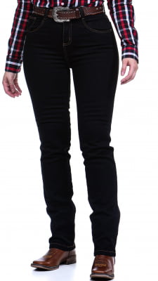 CALÇA JEANS FEMININA COUNTRY REF5155 - Black