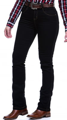 CALÇA JEANS FEMININA COUNTRY REF5155 - Black