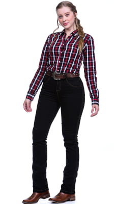 CALÇA JEANS FEMININA COUNTRY REF5155 - Black