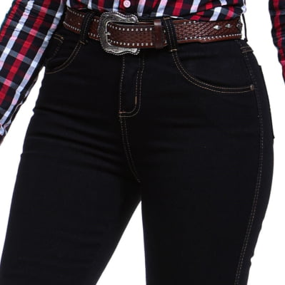 CALÇA JEANS FEMININA COUNTRY REF5155 - Black