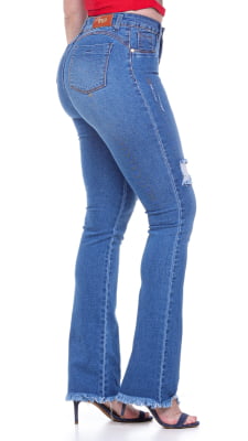 CALÇA JEANS FEMININA FLARE REF5209