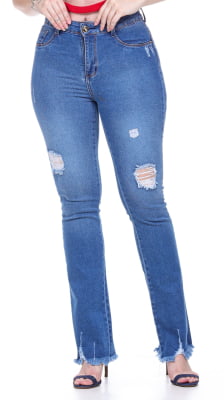 CALÇA JEANS FEMININA FLARE REF5209