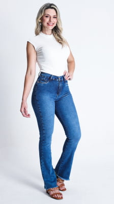 CALÇA JEANS FEMININA FLARE REF5230