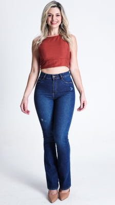 CALÇA JEANS FEMININA FLARE REF5231