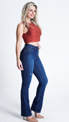 CALÇA JEANS FEMININA FLARE REF5231