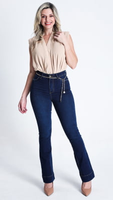 CALÇA JEANS FEMININA FLARE REF5232