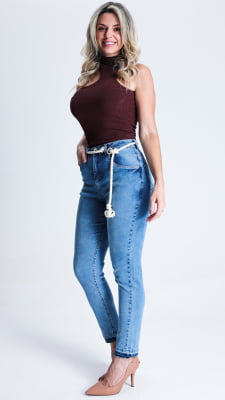 CALÇA JEANS FEMININA MOM REF5233