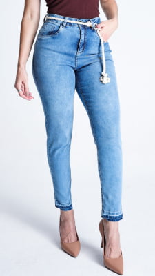 CALÇA JEANS FEMININA MOM REF5233