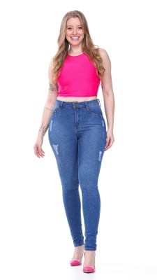 CALÇA JEANS FEMININA SKINNY REF5213