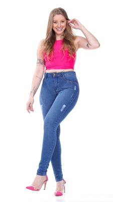 CALÇA JEANS FEMININA SKINNY REF5213