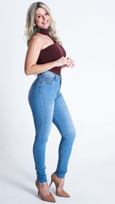 CALÇA JEANS FEMININA SKINNY REF5235