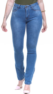 CALÇA JEANS FEMININA TRADICIONAL REF5185