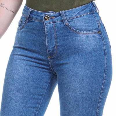 CALÇA JEANS FEMININA TRADICIONAL REF5185