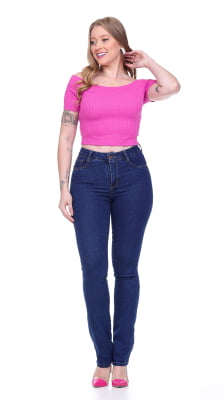 CALÇA JEANS FEMININA TRADICIONAL REF5206