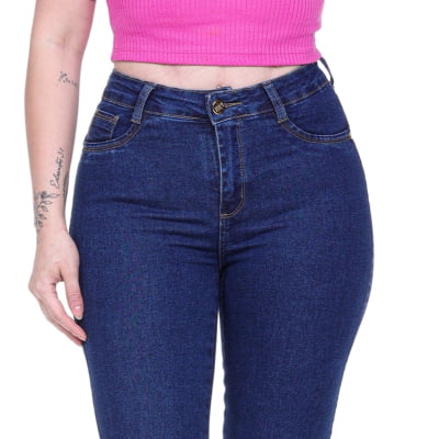 CALÇA JEANS FEMININA TRADICIONAL REF5206