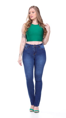 CALÇA JEANS FEMININA TRADICIONAL REF5207