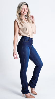 CALÇA JEANS FEMININA TRADICIONAL REF5225