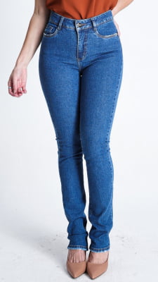 CALÇA JEANS FEMININA TRADICIONAL REF5226