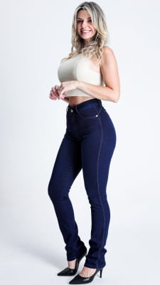 CALÇA JEANS FEMININA TRADICIONAL REF5228