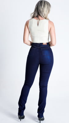 CALÇA JEANS FEMININA TRADICIONAL REF5228