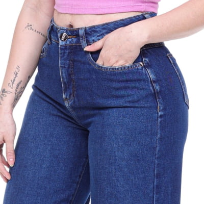 CALÇA JEANS FEMININA WIDE LEG REF5224