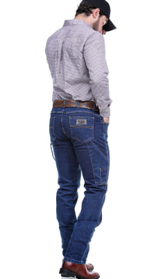 CALÇA JEANS MASCULINA CARPINTEIRO REF1050 - STONE