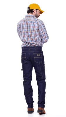 CALÇA JEANS MASCULINA CARPINTEIRO REF1050 - AMACIADO