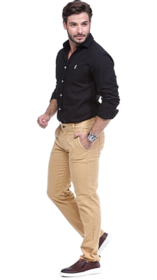 CALÇA COLLOR MASCULINA SKINNY REF1038