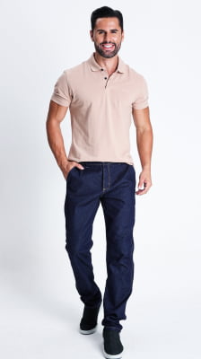 CALÇA JEANS MASCULINA SKINNY REF1118 - BOLSO-FACA