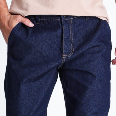 CALÇA JEANS MASCULINA SKINNY REF1118 - BOLSO-FACA